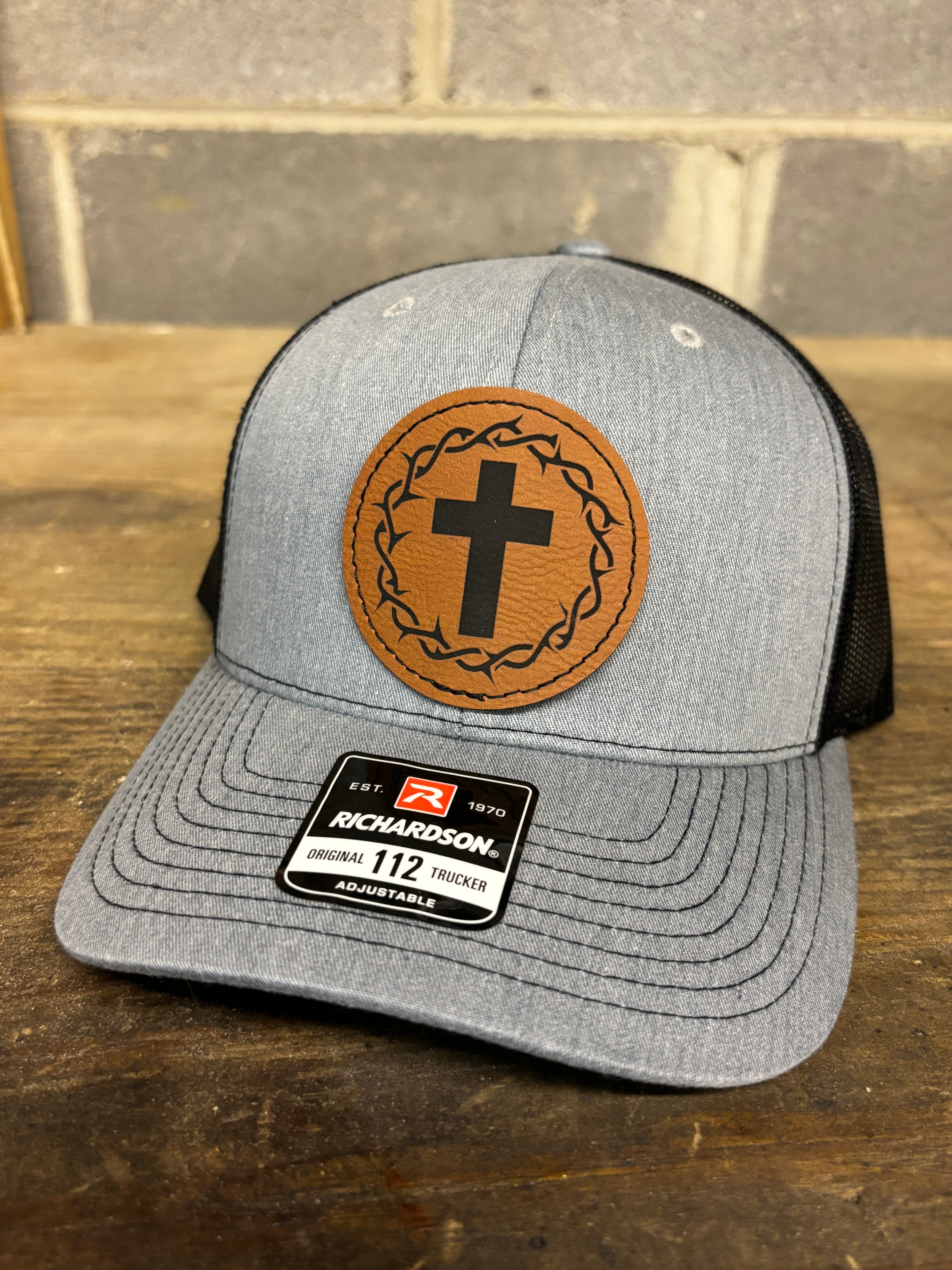 Cross & Crown Patch Hat