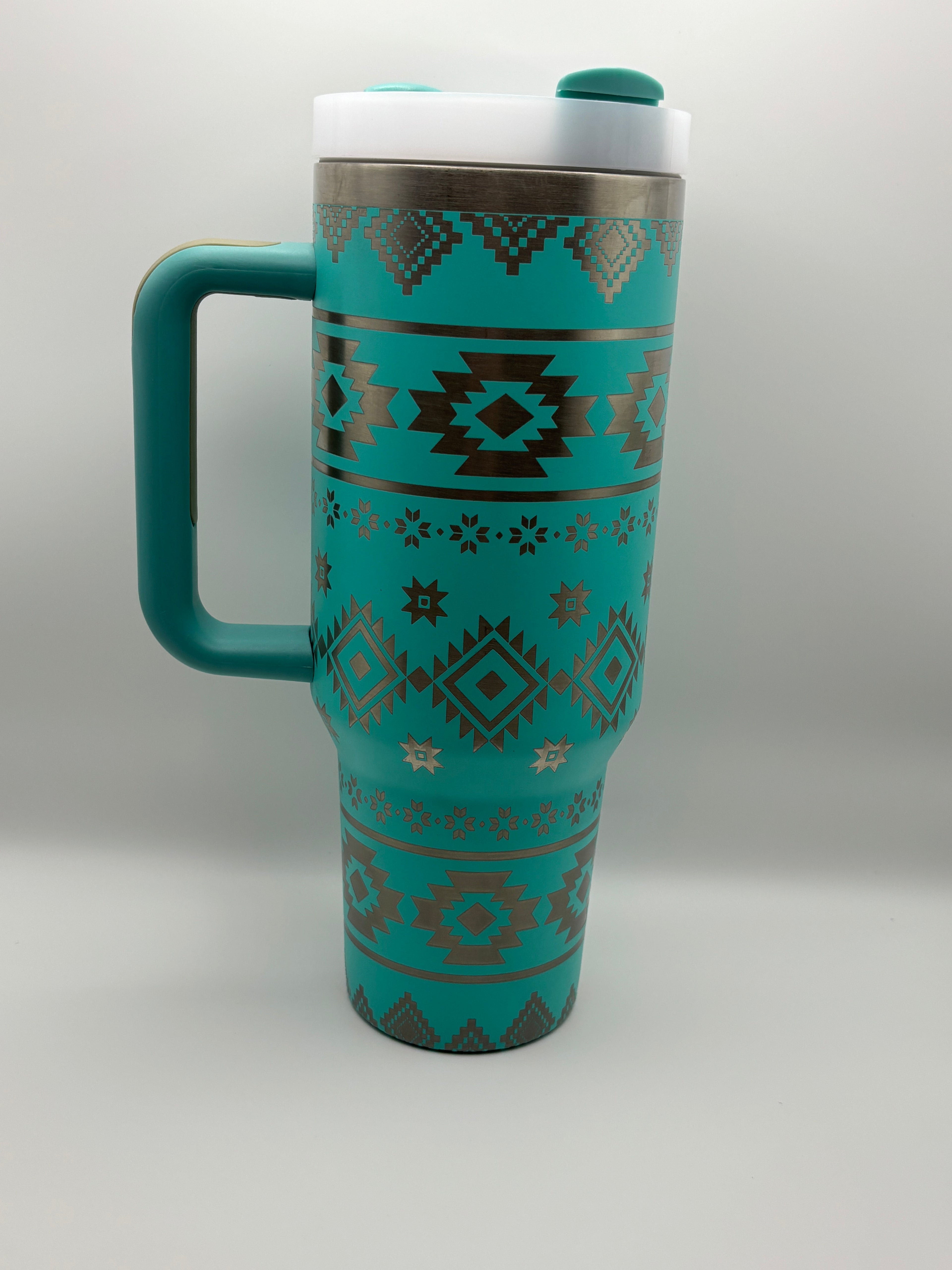 Aztec Pattern Tumbler