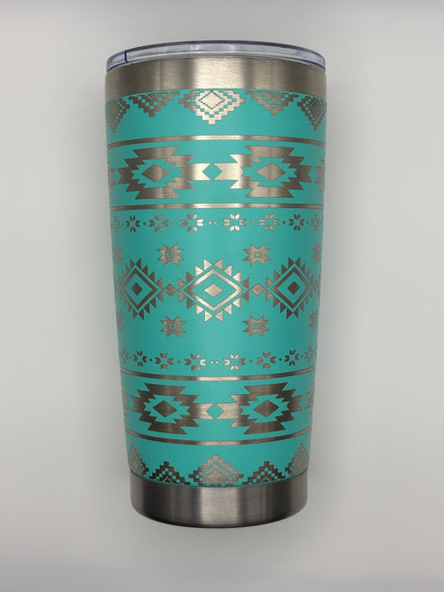 Aztec Pattern Tumbler