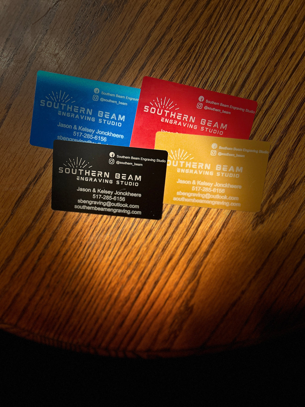 0.4mm Metal Business Cards