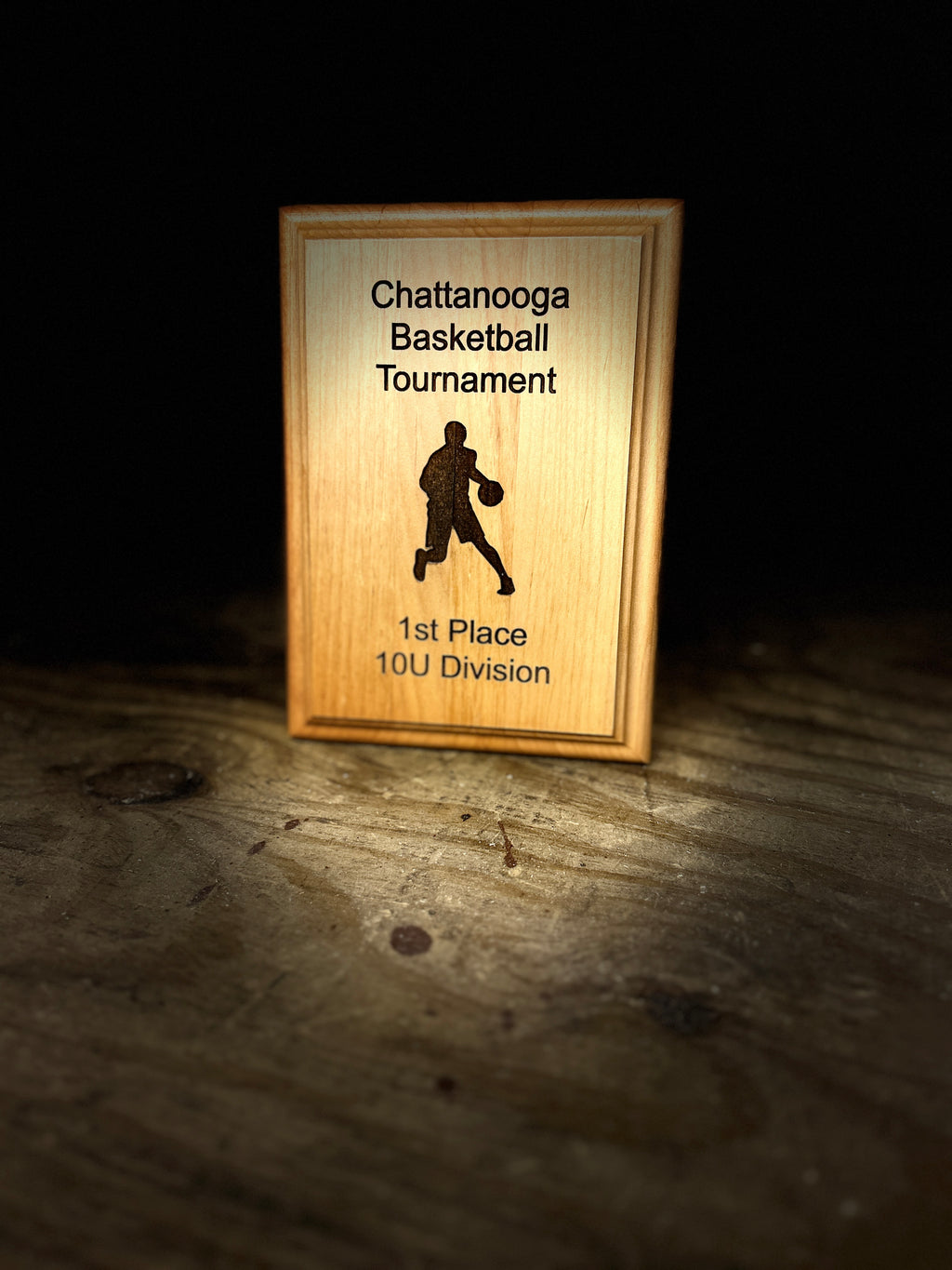 5" x 7" Engraved Alder Plaque