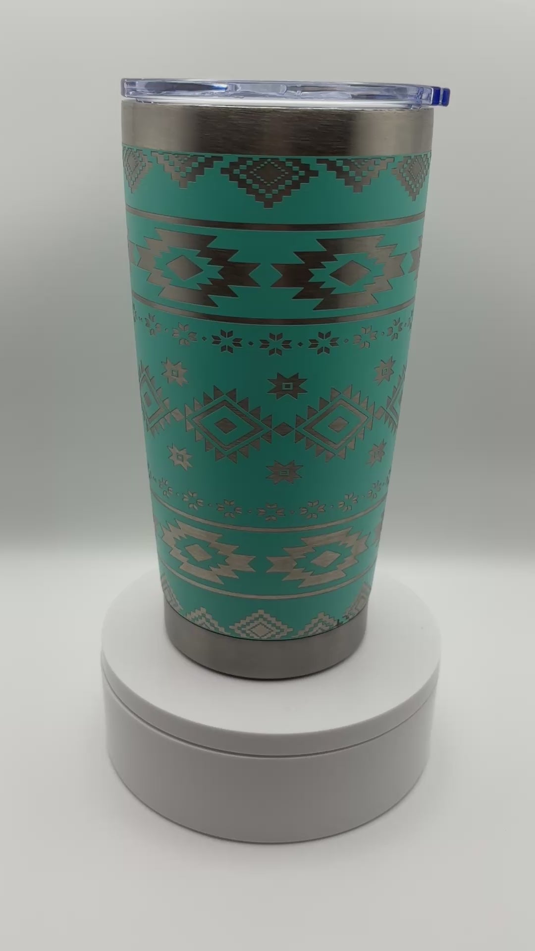 Aztec Pattern Tumbler